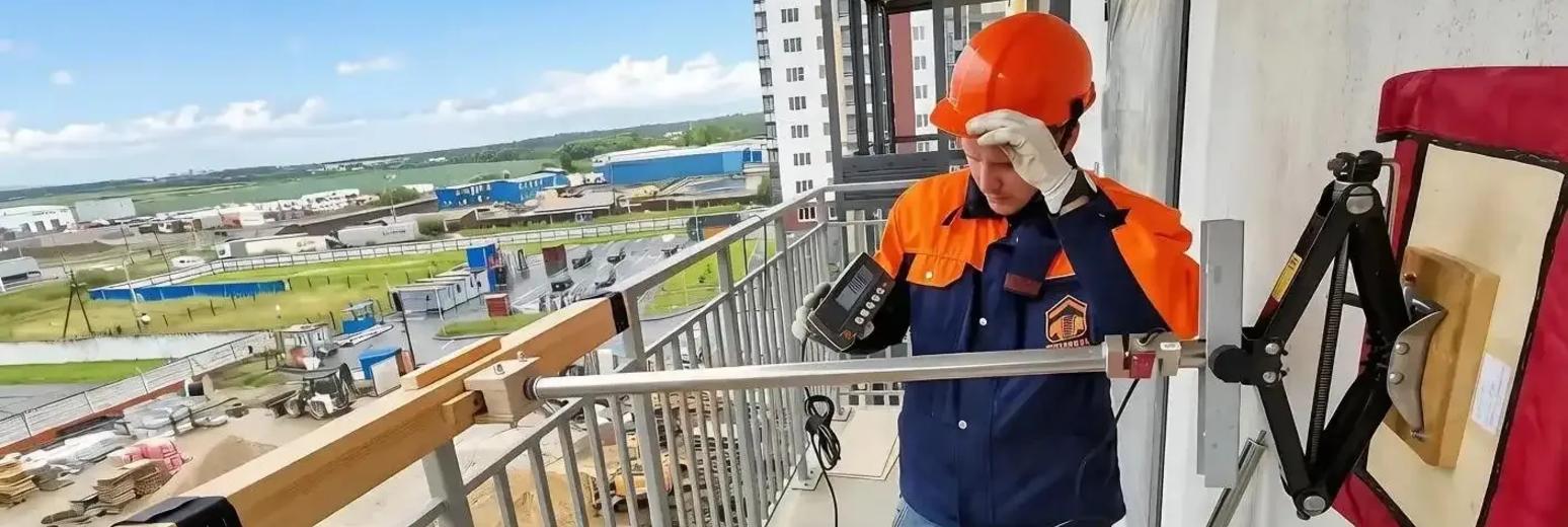Испытания ограждений балконов